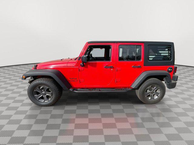 used 2017 Jeep Wrangler Unlimited car, priced at $21,995