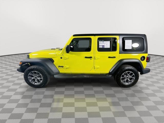 used 2024 Jeep Wrangler car, priced at $37,777