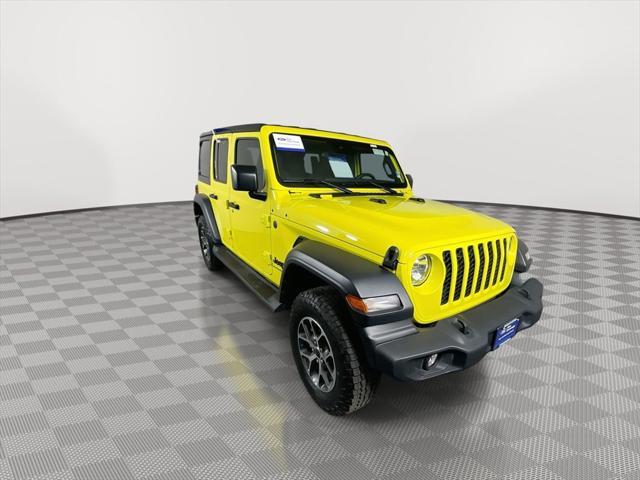 used 2024 Jeep Wrangler car, priced at $37,777