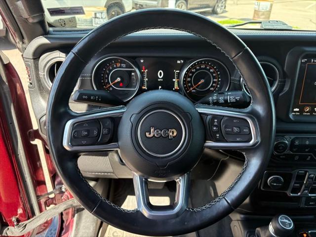 used 2022 Jeep Wrangler Unlimited car, priced at $35,495