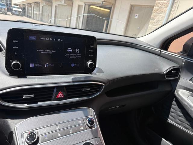 used 2022 Hyundai Santa Fe car, priced at $19,995