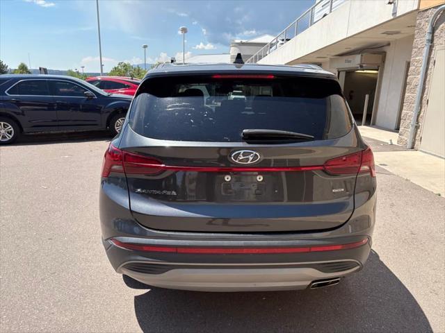 used 2022 Hyundai Santa Fe car, priced at $19,995
