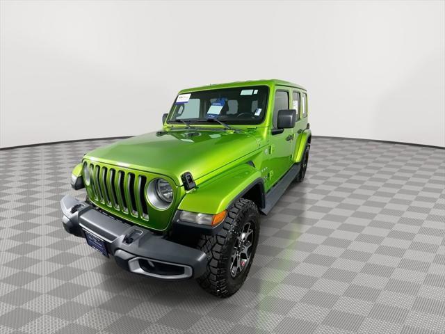 used 2018 Jeep Wrangler Unlimited car, priced at $27,777