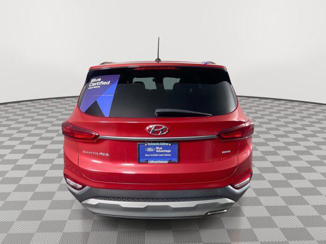 used 2019 Hyundai Santa Fe car, priced at $18,699