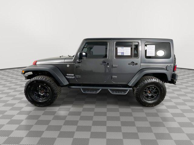 used 2017 Jeep Wrangler Unlimited car, priced at $18,499