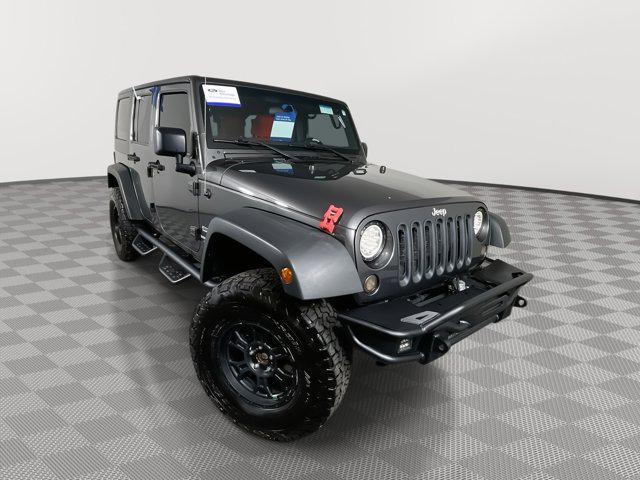 used 2017 Jeep Wrangler Unlimited car, priced at $18,499