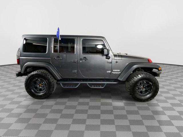 used 2017 Jeep Wrangler Unlimited car, priced at $18,499