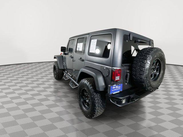 used 2017 Jeep Wrangler Unlimited car, priced at $18,499