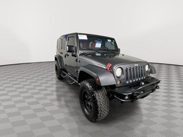 used 2017 Jeep Wrangler Unlimited car, priced at $18,499