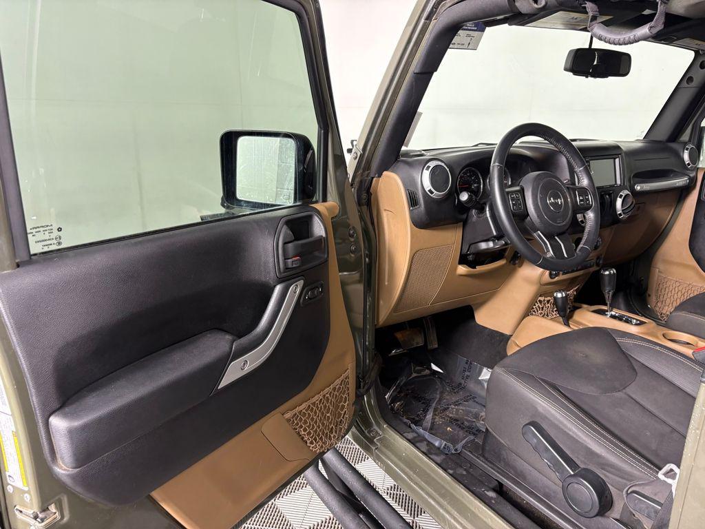 used 2015 Jeep Wrangler car, priced at $16,899