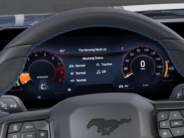 new 2025 Ford Mustang car, priced at $75,855