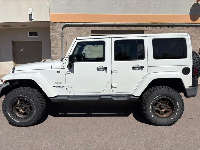 used 2015 Jeep Wrangler Unlimited car, priced at $19,495