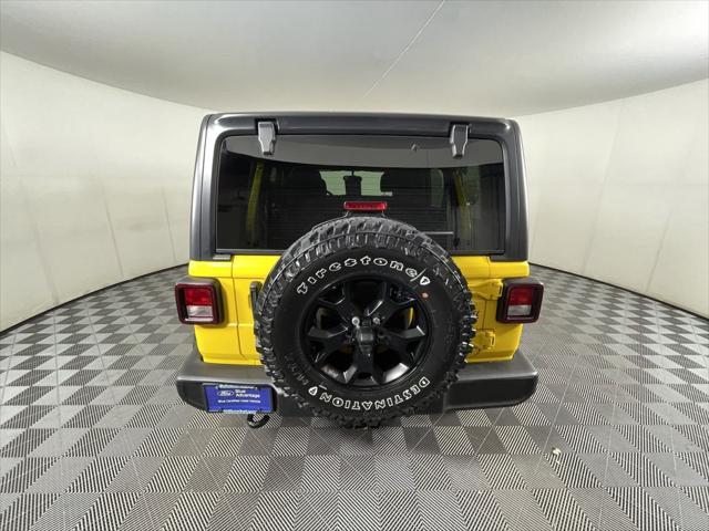 used 2021 Jeep Wrangler Unlimited car, priced at $32,499
