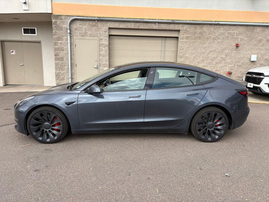 used 2023 Tesla Model 3 car, priced at $33,499