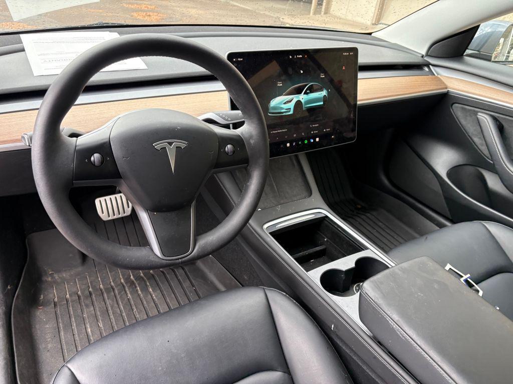 used 2023 Tesla Model 3 car, priced at $33,499