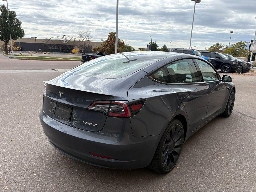 used 2023 Tesla Model 3 car, priced at $33,499