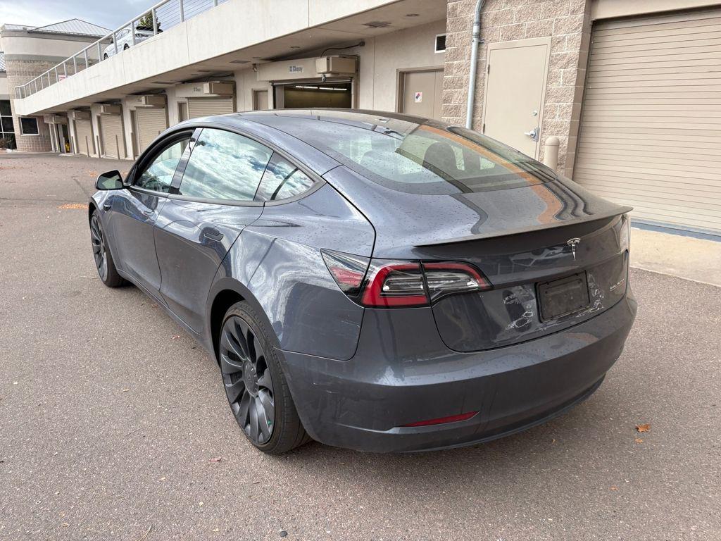 used 2023 Tesla Model 3 car, priced at $33,499