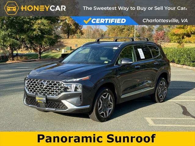 used 2022 Hyundai Santa Fe car, priced at $29,999