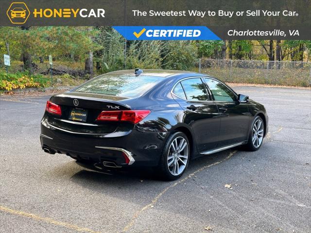 used 2019 Acura TLX car, priced at $24,999