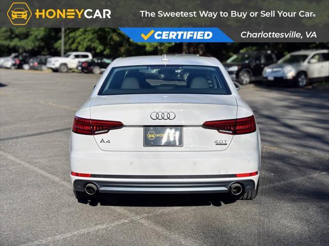 used 2017 Audi A4 car, priced at $23,999