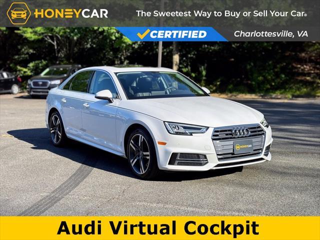 used 2017 Audi A4 car, priced at $23,999