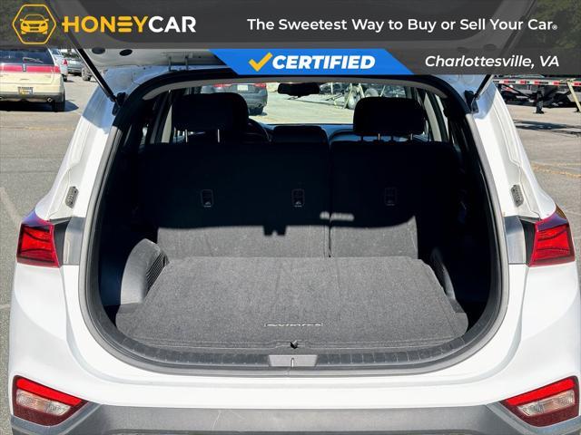 used 2020 Hyundai Santa Fe car, priced at $18,750