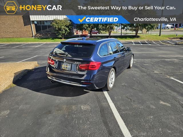 used 2017 BMW 330 car, priced at $19,325