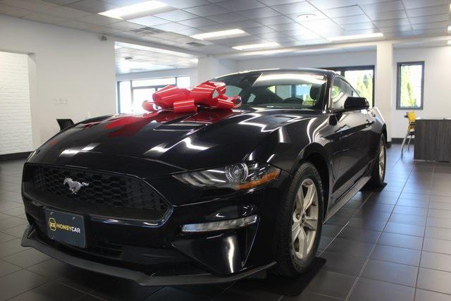 used 2021 Ford Mustang car, priced at $19,999