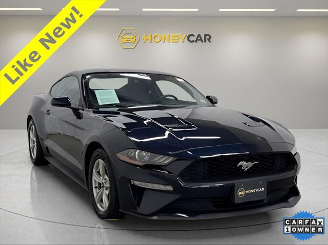 used 2021 Ford Mustang car, priced at $19,990