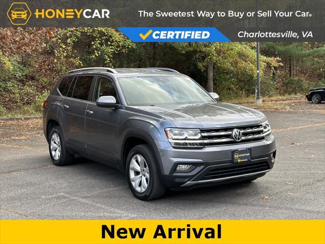 used 2019 Volkswagen Atlas car, priced at $24,299