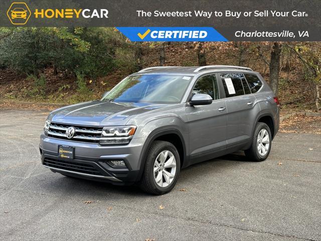 used 2019 Volkswagen Atlas car, priced at $24,299