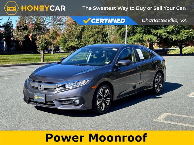 used 2018 Honda Civic car, priced at $22,599