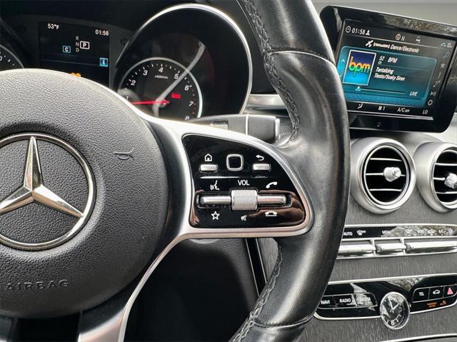 used 2019 Mercedes-Benz C-Class car, priced at $14,999