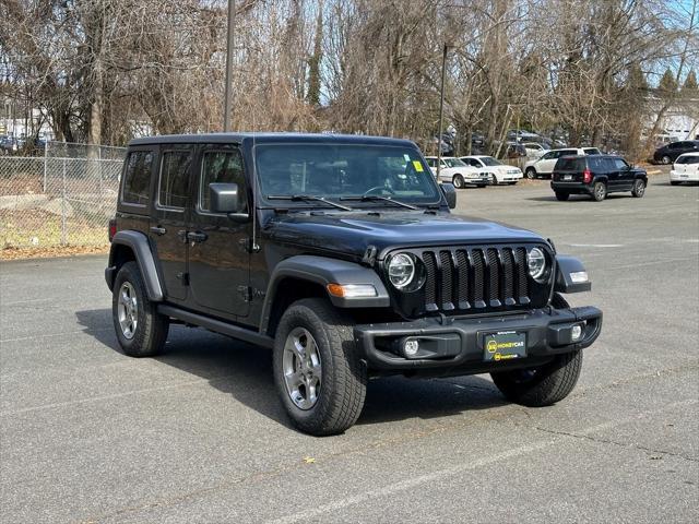 used 2021 Jeep Wrangler Unlimited car, priced at $31,499