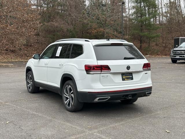 used 2021 Volkswagen Atlas car, priced at $24,699