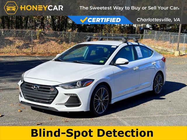 used 2017 Hyundai Elantra car, priced at $14,500