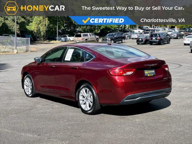 used 2016 Chrysler 200 car, priced at $16,599