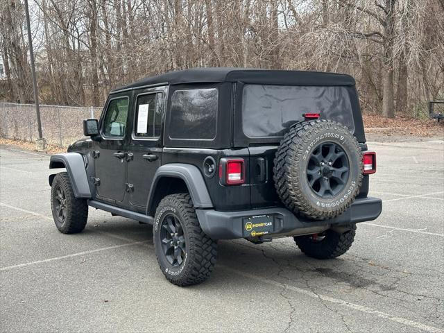 used 2021 Jeep Wrangler car, priced at $28,299