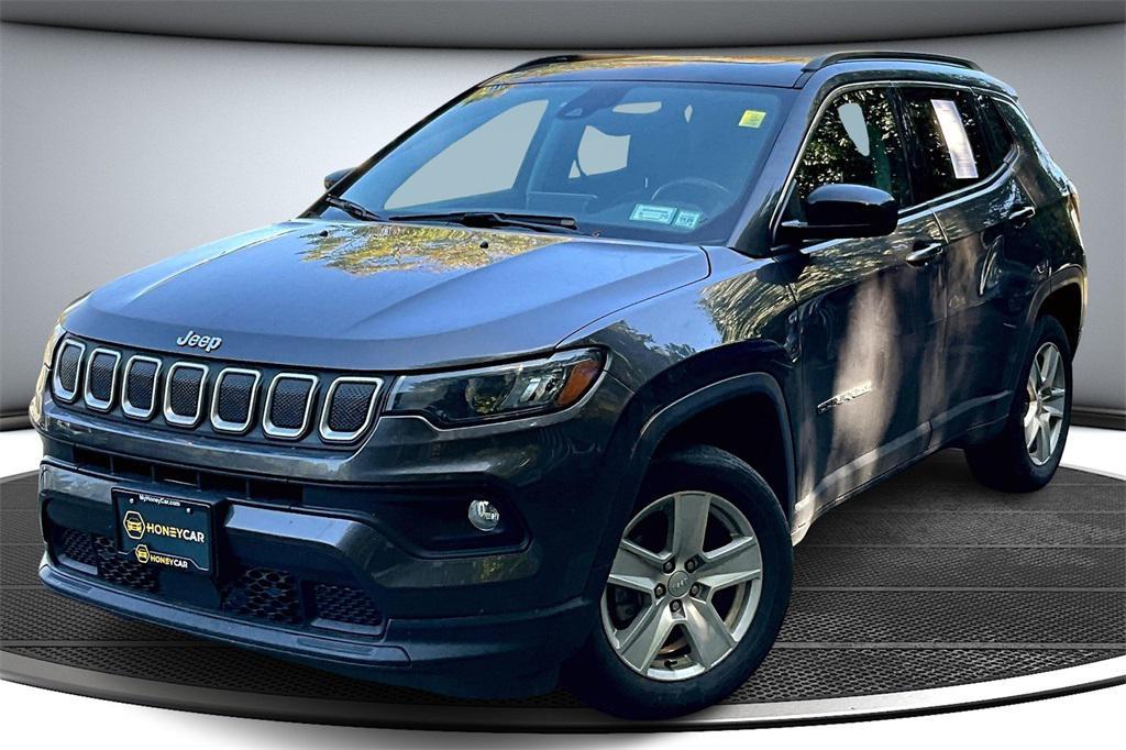 used 2022 Jeep Compass car, priced at $21,499