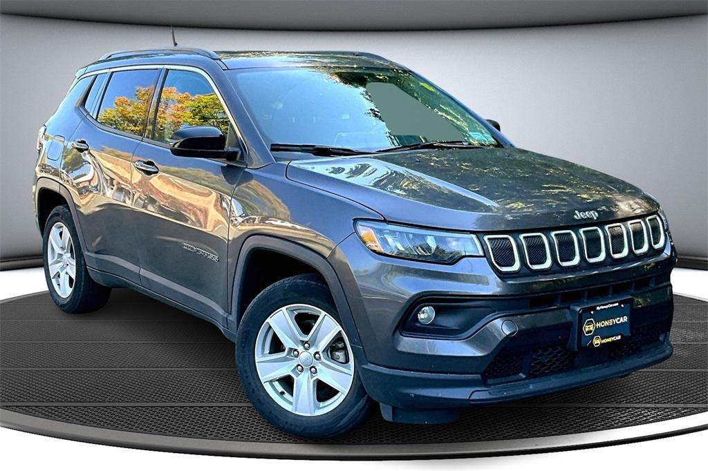 used 2022 Jeep Compass car, priced at $21,499