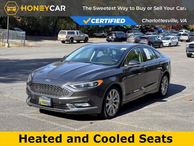 used 2017 Ford Fusion car, priced at $18,199