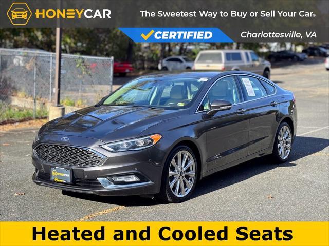 used 2017 Ford Fusion car, priced at $18,199