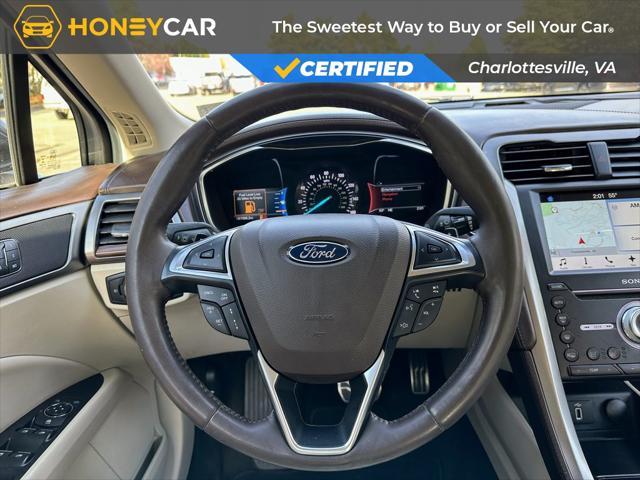 used 2017 Ford Fusion car, priced at $18,199