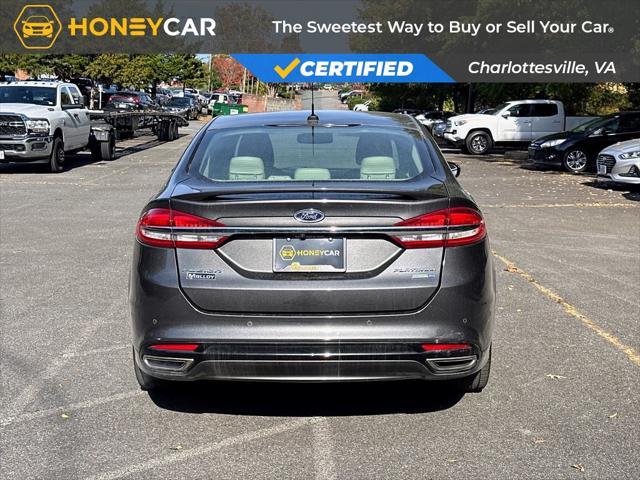 used 2017 Ford Fusion car, priced at $18,199