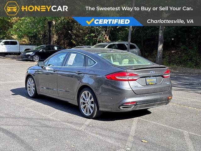 used 2017 Ford Fusion car, priced at $18,199