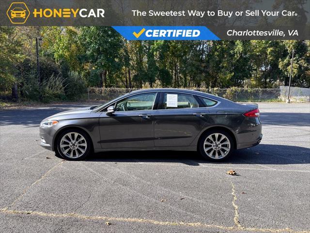 used 2017 Ford Fusion car, priced at $18,199