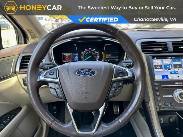 used 2017 Ford Fusion car, priced at $18,199