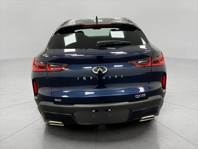new 2025 INFINITI QX55 car, priced at $56,263