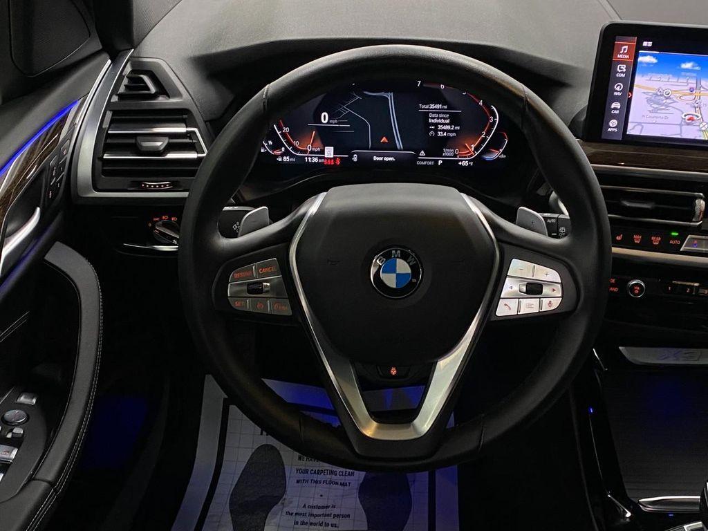 used 2022 BMW X3 car, priced at $34,012