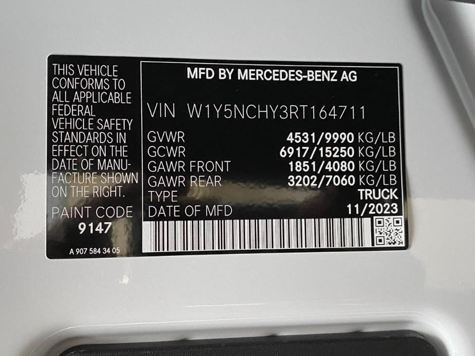 new 2024 Mercedes-Benz Sprinter 3500 car, priced at $69,167